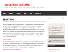 Tablet Screenshot of brightsidecoatings.com